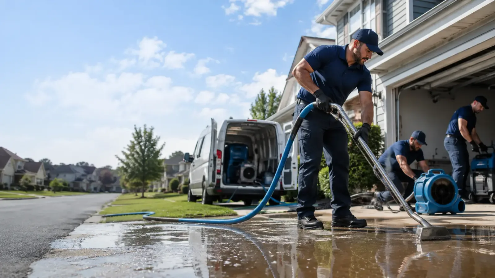 Flood Damage Restoration in Shelby, MI
